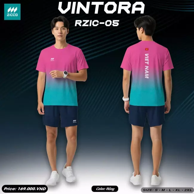 Áo chạy bộ Nam - Zicco Vintora