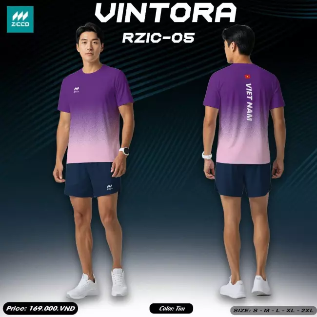 Áo chạy bộ Nam - Zicco Vintora