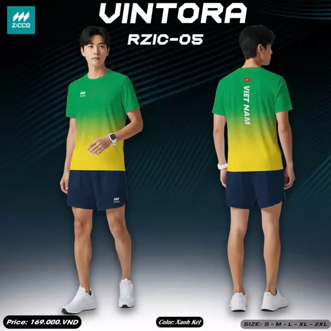 Áo chạy bộ Nam - Zicco Vintora