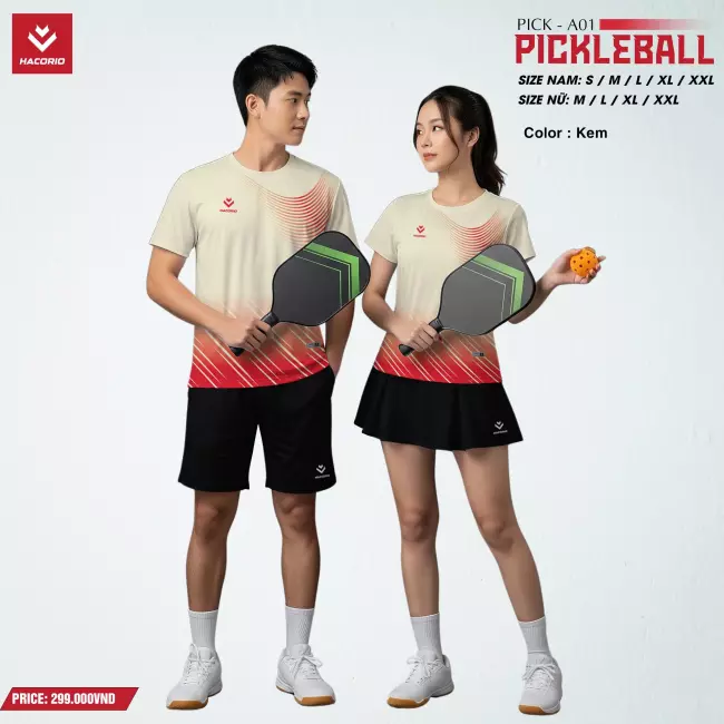 Áo pickleball Nam - Hacorio Pick