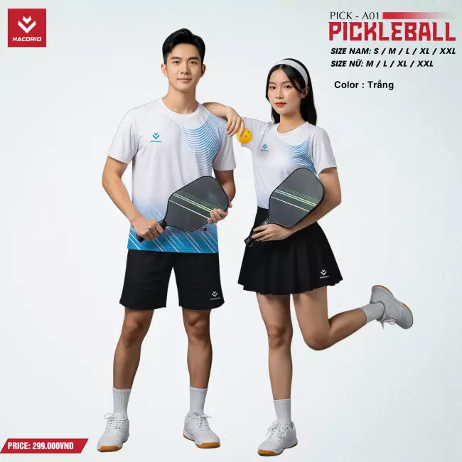 Áo pickleball Nam - Hacorio Pick