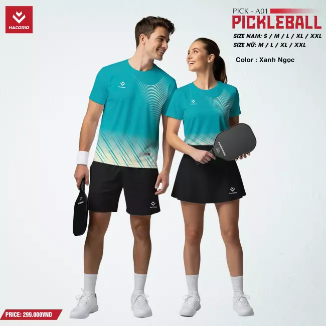 Áo pickleball Nam - Hacorio Pick