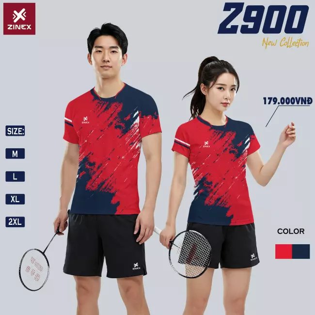 Áo pickleball Nữ - Zinex Z900