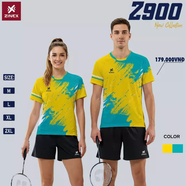 Áo pickleball Nữ - Zinex Z900