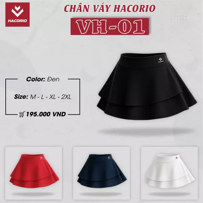Chân váy pickleball - Hacorio VH01