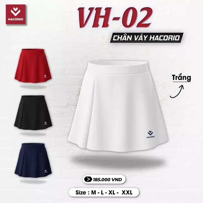 Chân váy pickleball- Hacorio VH02