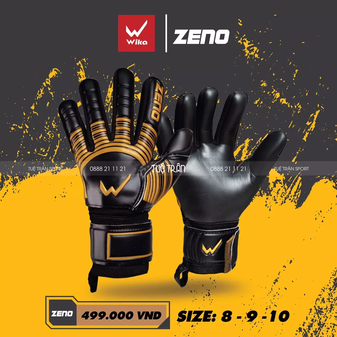 Găng tay thủ môn Wika Zeno