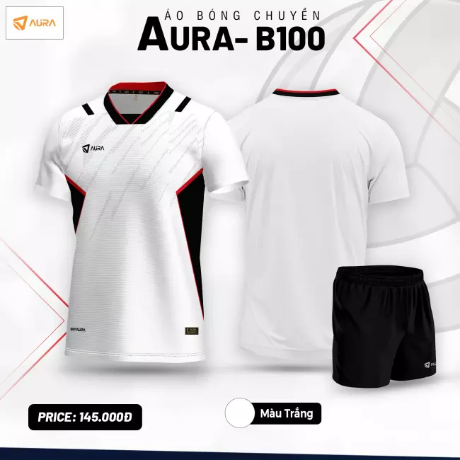 Quần áo bóng chuyền nữ Aura B100
