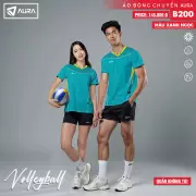 Quần áo bóng chuyền nam Aura B200
