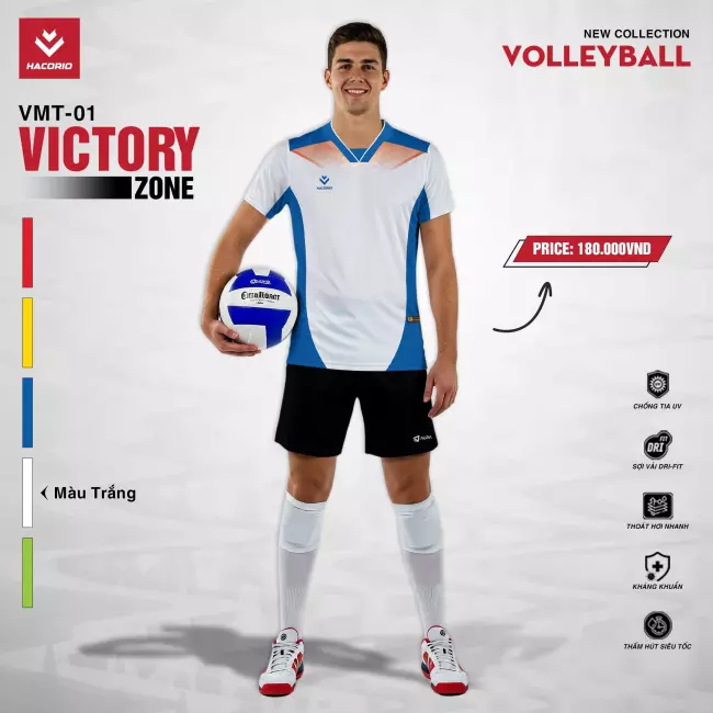 Quần áo bóng chuyền Nam - Hacorio Victory Zone