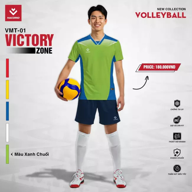 Quần áo bóng chuyền Nam - Hacorio Victory Zone