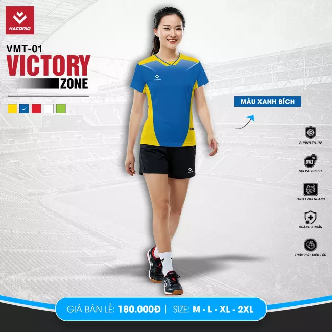 Quần áo bóng chuyền Nữ - Hacorio Victory Zone