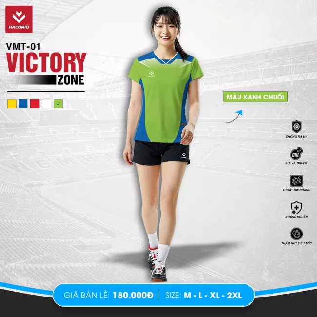 Quần áo bóng chuyền Nữ - Hacorio Victory Zone