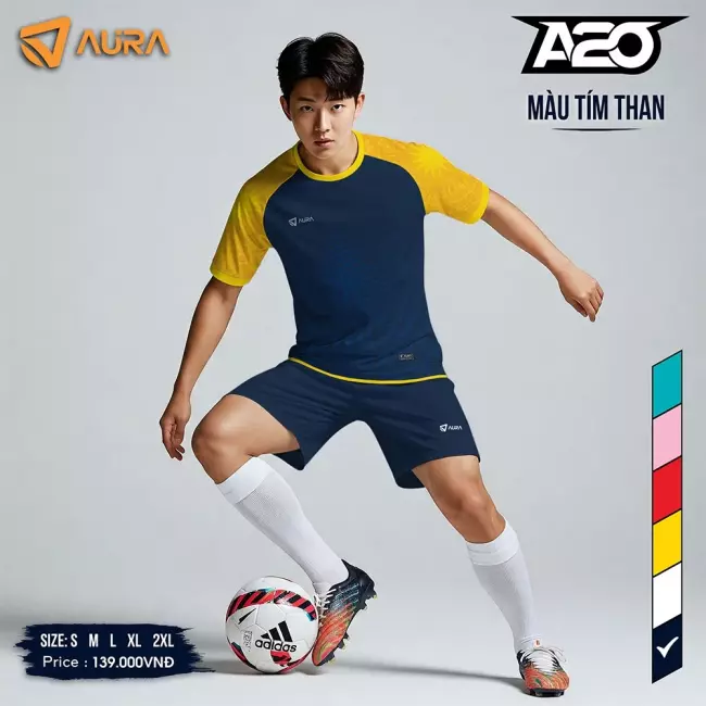 Quần áo bóng đá Aura A20