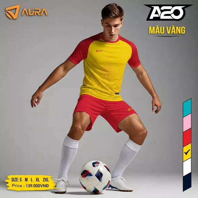 Quần áo bóng đá Aura A20