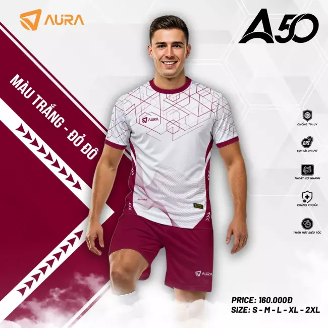 Quần áo bóng đá Aura A50