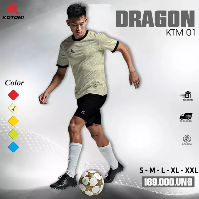 Quần áo bóng đá Kotomi Dragon