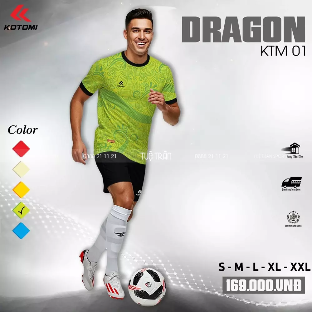 Quần áo bóng đá Kotomi Dragon