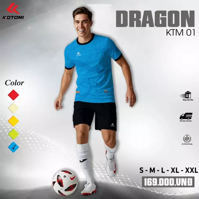 Quần áo bóng đá Kotomi Dragon