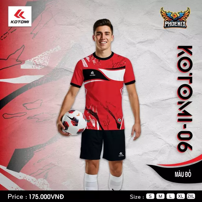 Quần áo bóng đá Kotomi Phoenix
