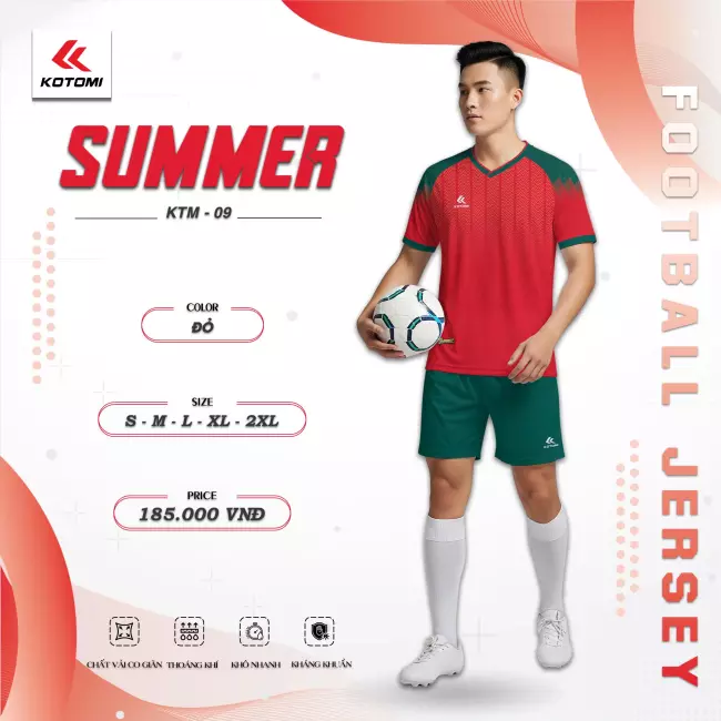 Quần áo bóng đá Kotomi Summer