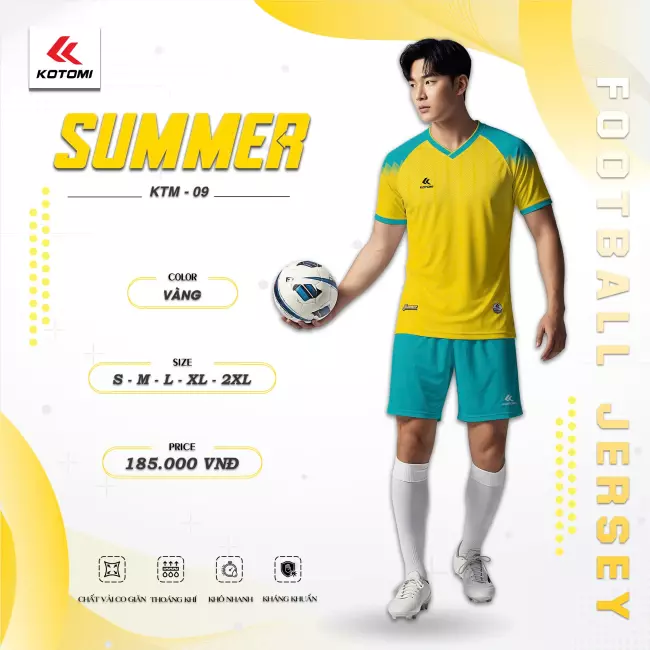 Quần áo bóng đá Kotomi Summer