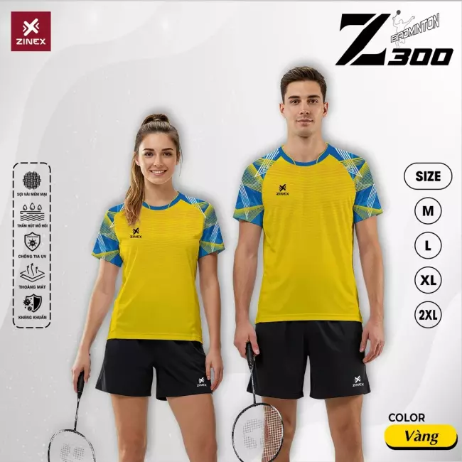 Áo cầu lông nữ Zinex Z300