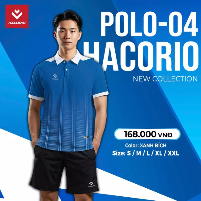Áo cổ trụ thể thao - Hacorio Polo 04