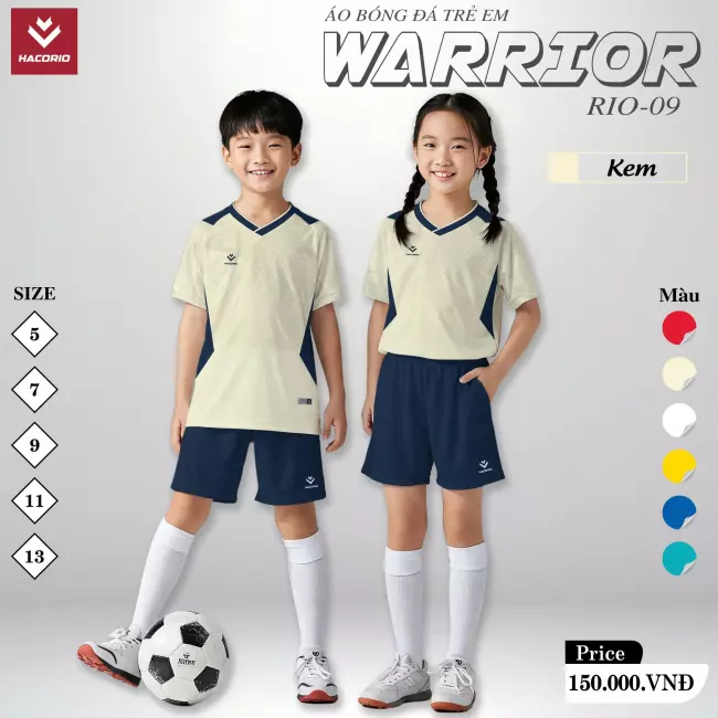 Quần áo bóng đá trẻ em Hacorio Rio Warrior