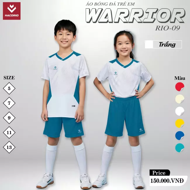 Quần áo bóng đá trẻ em Hacorio Rio Warrior