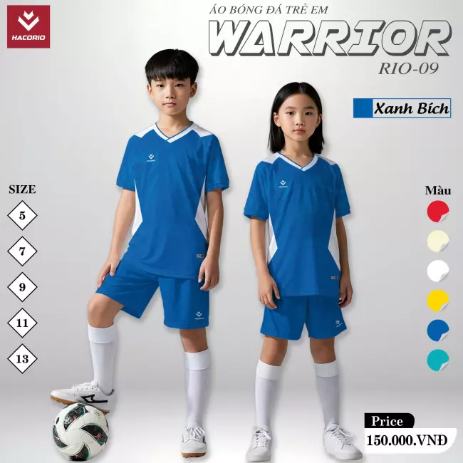 Quần áo bóng đá trẻ em Hacorio Rio Warrior
