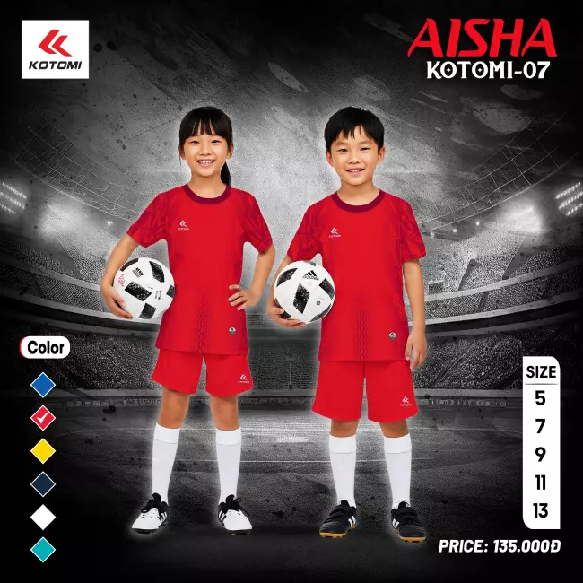 Quần áo bóng đá trẻ em Kotomi Aisha