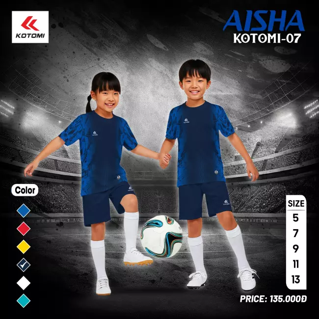 Quần áo bóng đá trẻ em Kotomi Aisha