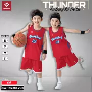 Quần áo bóng rổ trẻ em - Hacorio Thunder