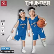 Quần áo bóng rổ trẻ em - Hacorio Thunder